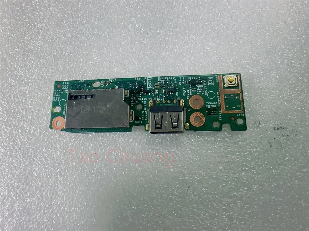 

17B85-1 FOR Dell Inspiron 15 5582 2-in-1 USB board SD card reader board power button board 0NJP7H 04W10F