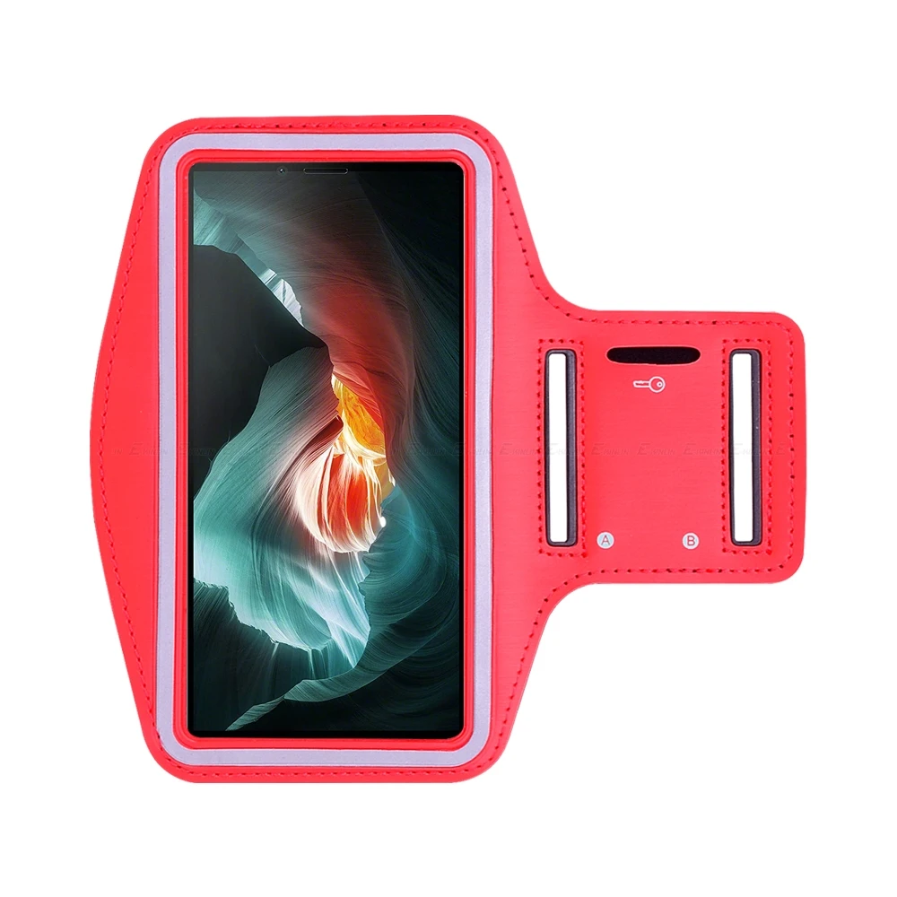 Durable Sports Armband for Running, Cycling, and Gym Workouts - Universal Phone Holder for Active Lifestyles