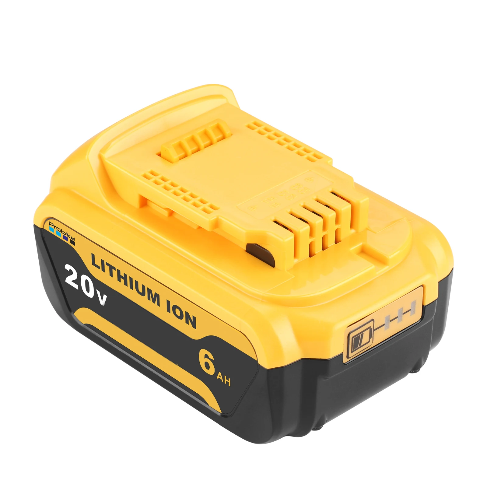 Best Dewalt Batterydewalt 20v 6000mah Replacement Battery Set With Charger  - High Capacity