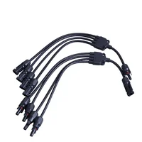 1/5/20/100Set PV Solar Connector  Photovoltaic Male Female Plug Waterproof 3 4 5 Way Y-Type 1 In 2/3/4 Out Solar Kits System 1