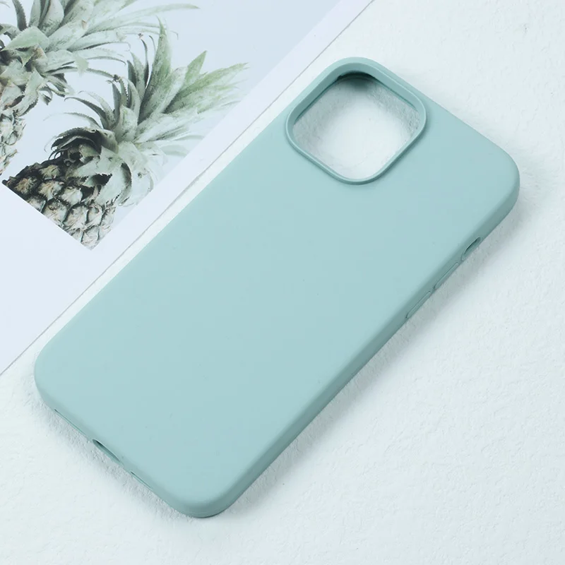 Liquid Silicone Phone Case - Enhanced Camera Protection & Full Coverage Bumper