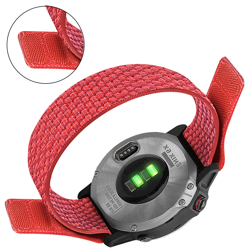 Ultra-Slim Feather-Light Nylon Loop Strap, QuickFit Design (22mm & 26mm)