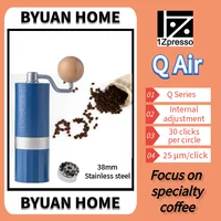 MINI 1PC 1zpresso Qair PC bottom heptagonal portable manual coffee grinder  espresso coffee  maker mill grinding  manual grinder 1
