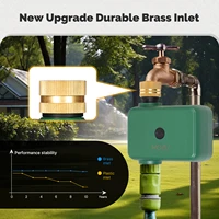 MOES Tuya ZigBee 1-2Way таймер воды садовый спринклерный фильтр латунный впуск программируемый автоматический ирригатор через Alexa Google Home — изображение 2
