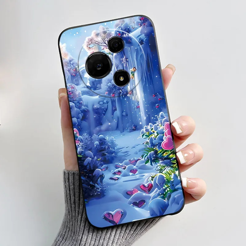 Aesthetic Cute Cat Soft Silicone Black Protective Phone Case Cover