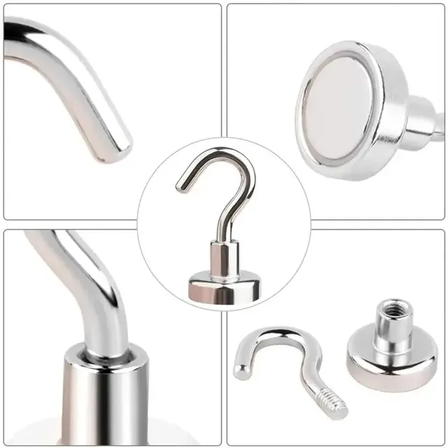 Magnetic Storage Hooks Set 5