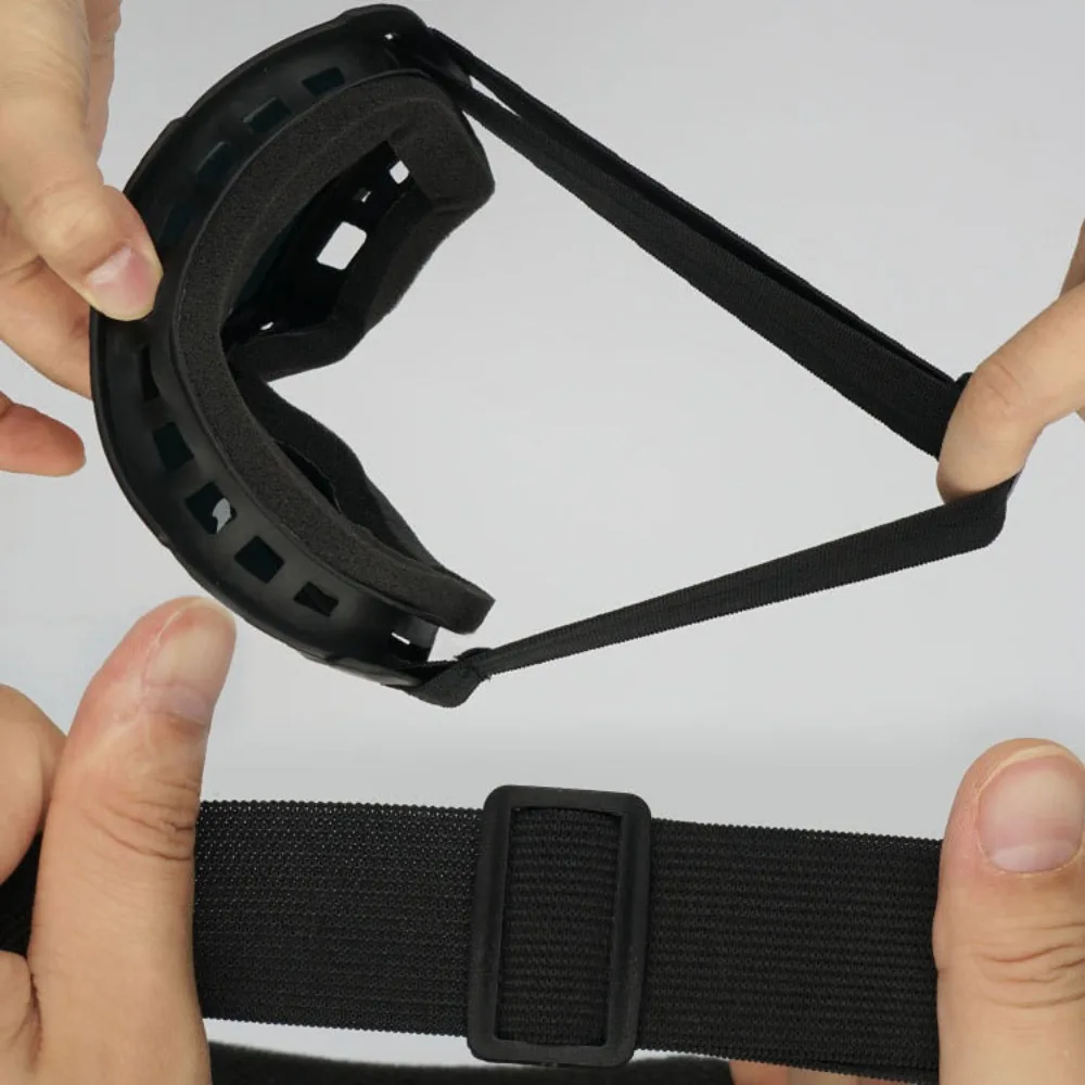 Dust Resistant Auto Darkening Welding Glasses Detachable Impact Resistant Welder Mask Adjustable Band Work Protective Gear