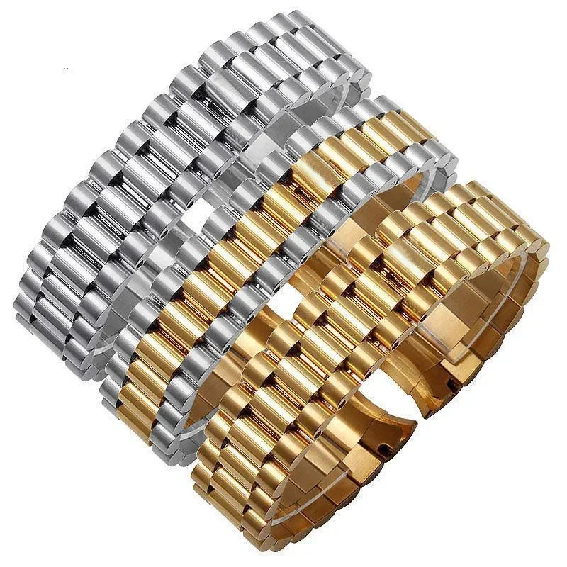 Cinturino Per Orologio Per Rolex Datejust Day-Date Oysterpertual Date Accessori Per Orologi In Acciaio Inossidabile Cinturino 13Mm 17Mm 20Mm Cinturino