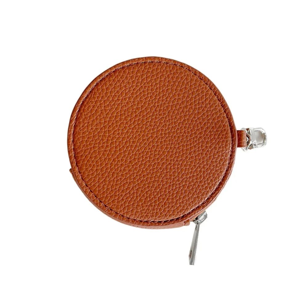 Star PU Leather Coin Purse Fashion Bag Pendant Keychain PU Leather Round Wallet Card Bag Zipper Small Storage Ladies/Girls coin purse,card wallet,coin wallet,change bag