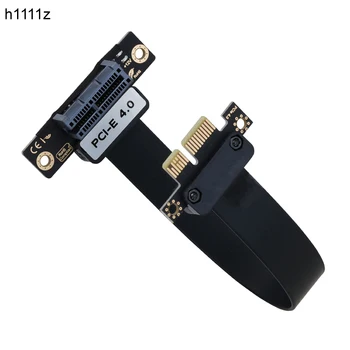 Cavo riser extender PCIE X1 16Gbps PCI Express 4.0 Cavo a nastro di prolunga da X1 a X1 20 cm PCIE 1X Scheda riser Accessorio per PC desktop