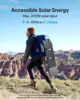 [US Stock] BLUETTI Handsfree 1 Solar Backpack Power Station, 268.8Wh 300W LiFePO4 Solar Generator, for Hiking, Travel 6