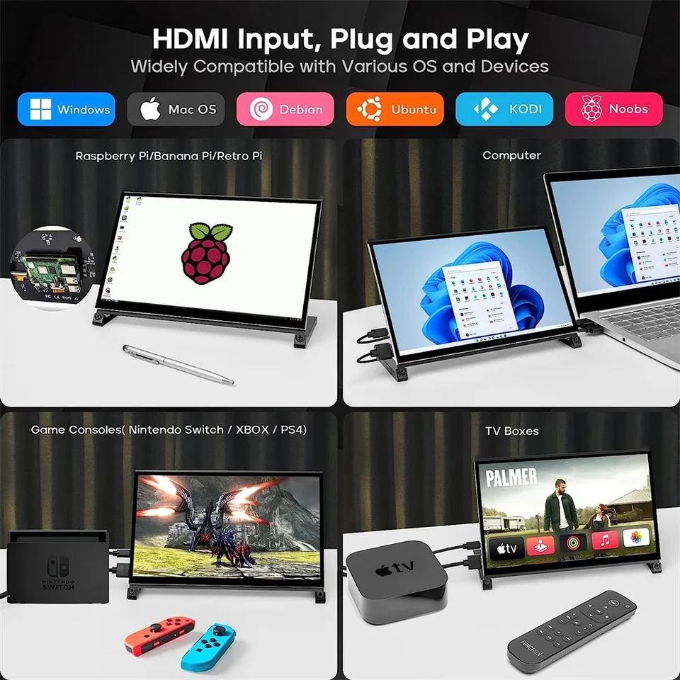 Touchscreen Monitor Hot 10.4 Inch Touch Screen Mini Pc Lcd Monitor With ...