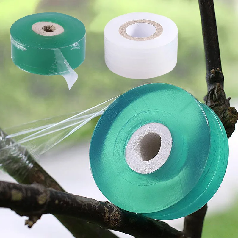 Grafting Tape PE Flexible Grafting Tape Self-adhesive Garden Tree Plants Seedlings Vine Tomato Grafting Accessories Stretchable 2/3/4cm Width
