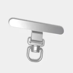 Rotating Stainless Steel Phone Tether Tab with Universal Holder Adapter - Metal (Siliver)