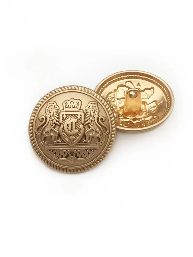 12 Pièces Boutons En Métal Pour Costume, Vêtement Pour Homme