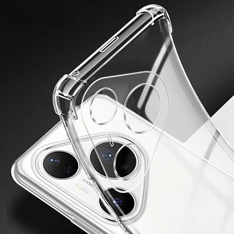 Sleek Transparent Phone Case - Soft TPU Silicone Clear Back Cover