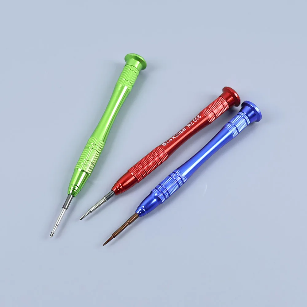자석 스크루드라이버 스크류 피커 DIY 휴대폰 분해 도구 필립스 1.5mm 슬롯형 2.0mm 톡스 펜탈로브 Y형 T3 T4 T5 T6