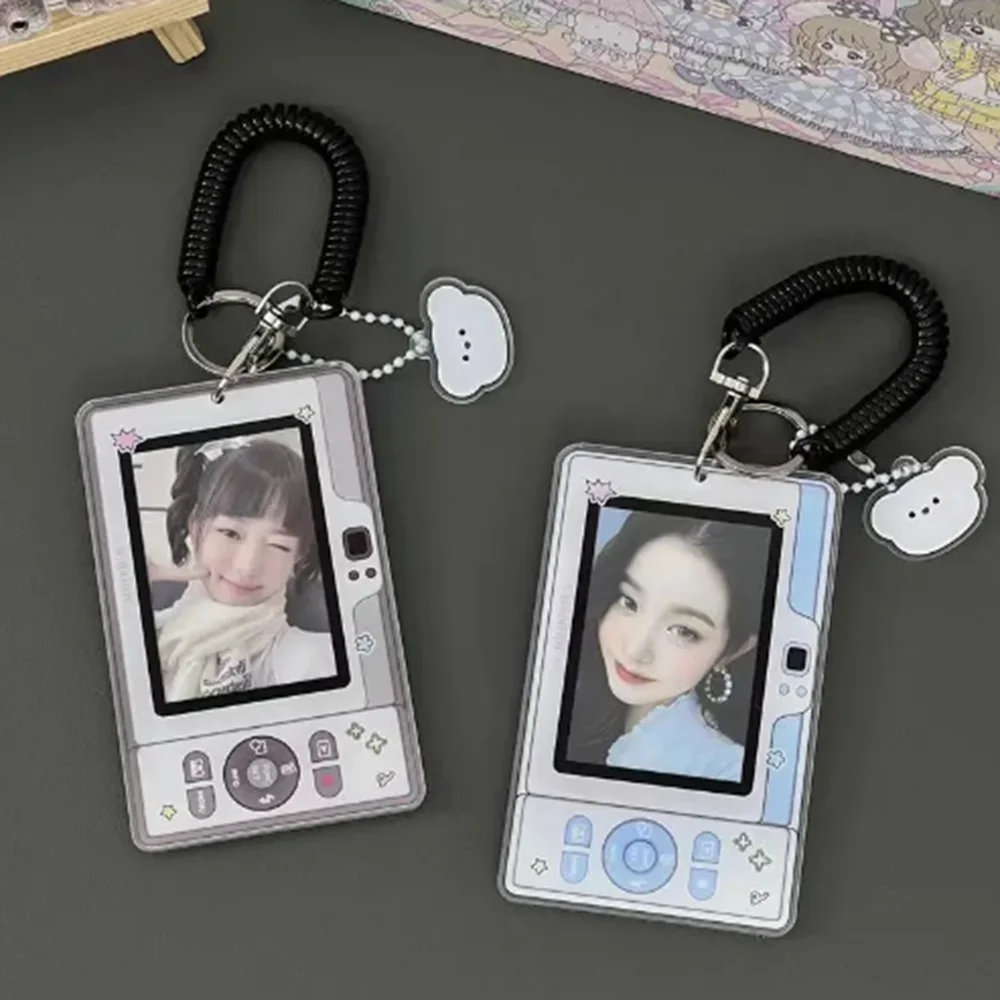 Adorable Camera-Shaped Kawaii Photo Card Holder & Protective Display Sleeves - Cute Stationery Gift