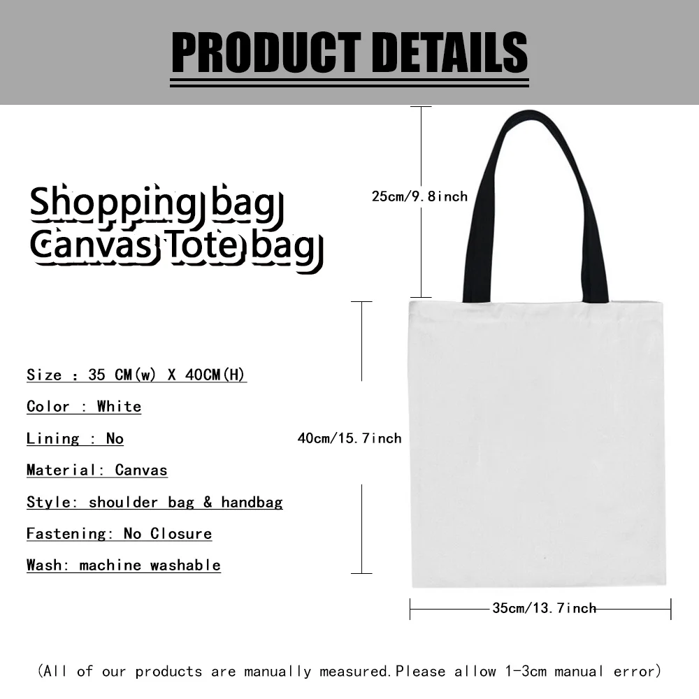 Save Effort Shopping Bag Capacity Women Handbag Shoulder Bags Wear-resistant Canvas Tote case High Quality Ladies Storage Pouch