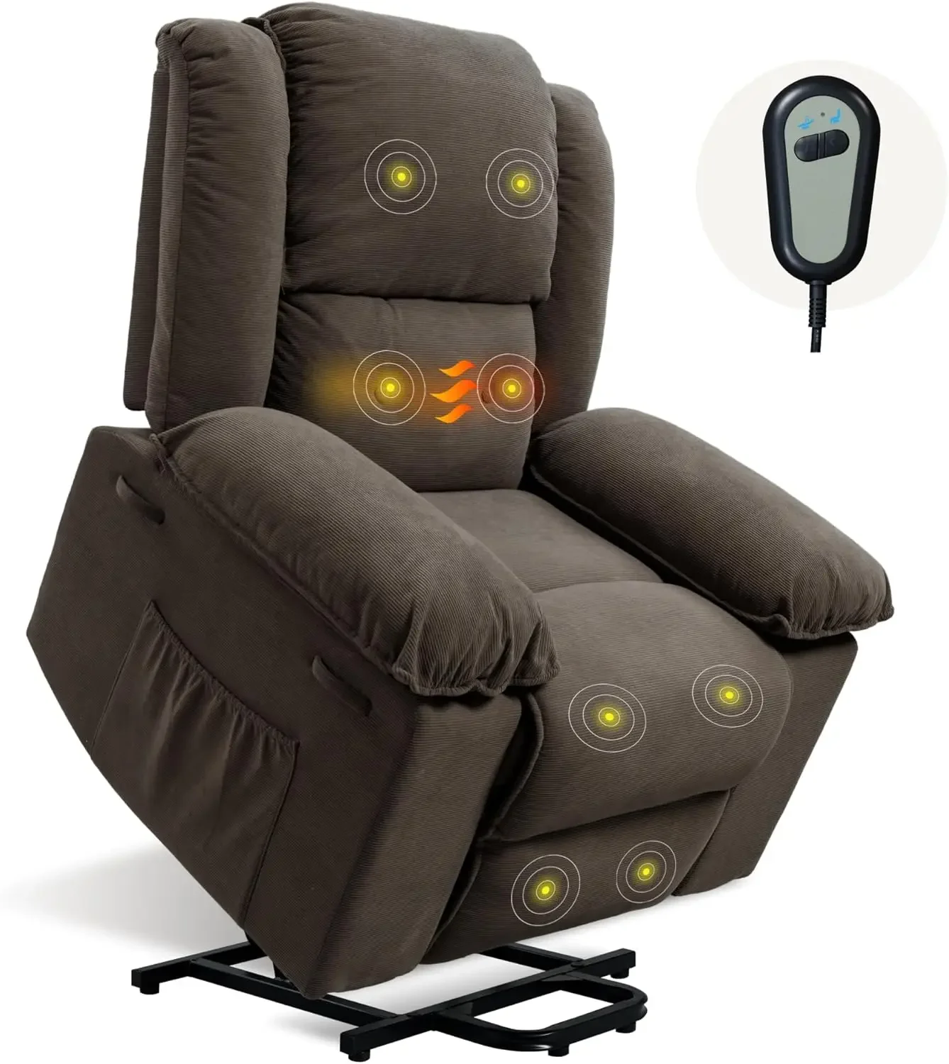 Lift Recliner Brown