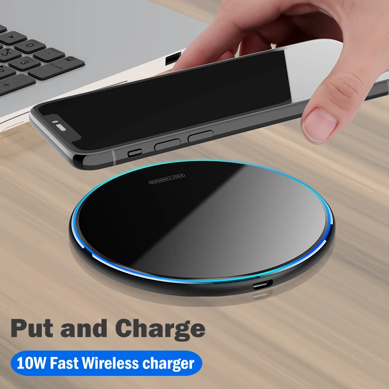 Qi Wireless Charger RZ002&External Receiver For Xiaomi Poco X3 X4 NFC Pro M2 M3 M4 Pro F1 F3 F2 Pro Wireless Charging Adapter Type-C Connector 2