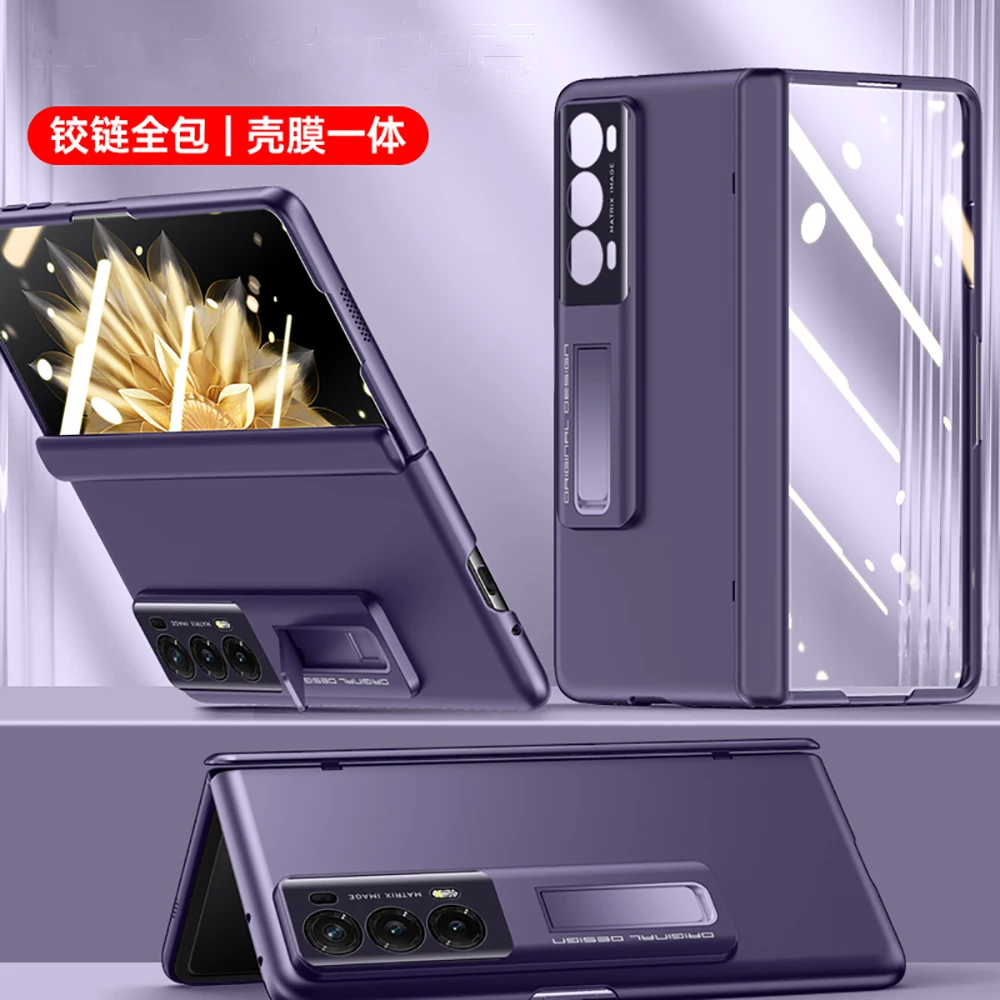 Luxury Shockproof Screen Protector Case with Kickstand - Premium Back Cover