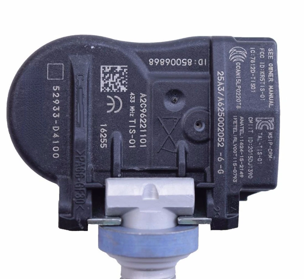 Ÿ̾ з  52933-D4100 TPMS, 2018-2020,  , 2016-2022 ׽ý G80 90, 4 
