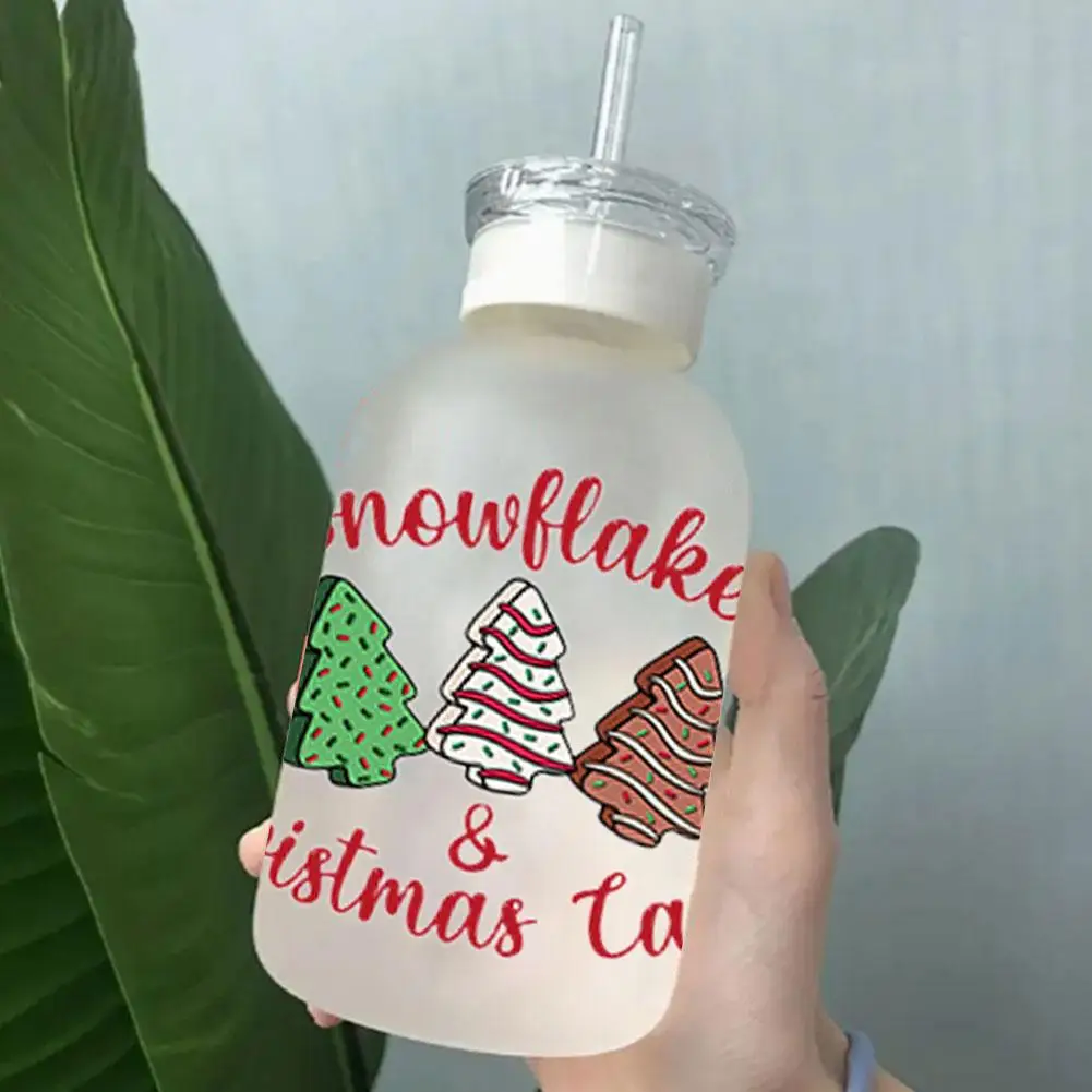 

Christmas Cute Series UV DTF Transfers Waterproof Stickers For Glass Cups Straws And Accessories N7N7