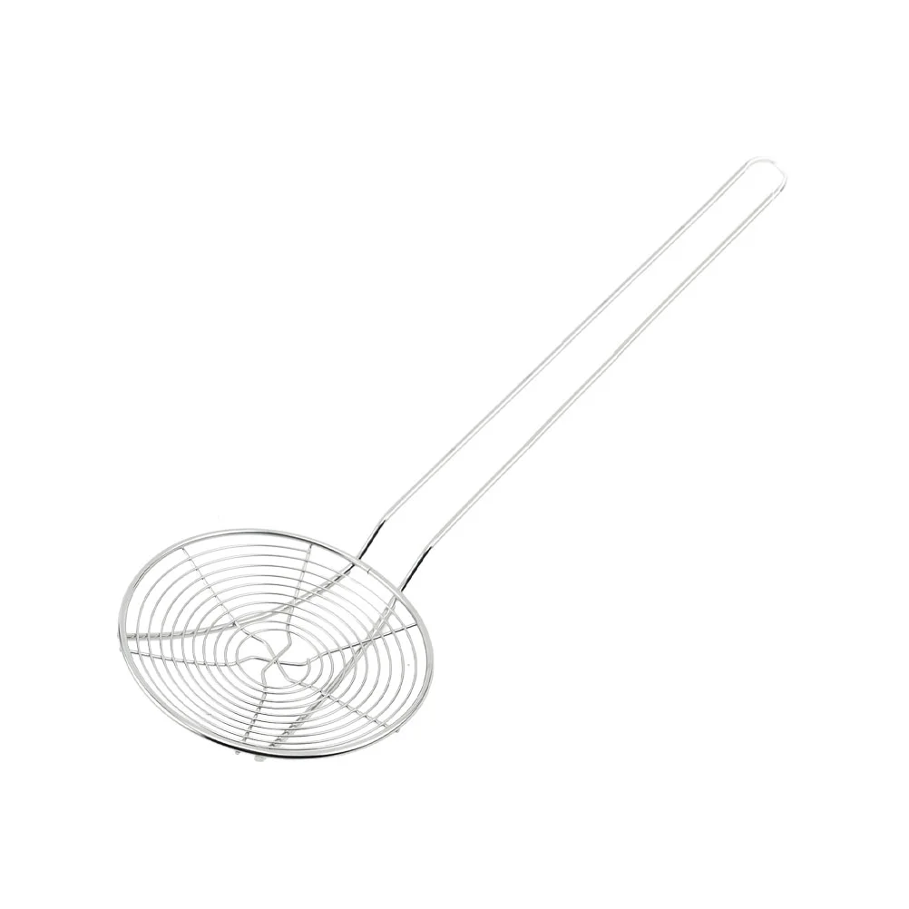

Filter Spoon Oil Separator Silicone Kitchen Utensils Sink Strainer Folding Stainless Colander for Home Long Handle Strainers
