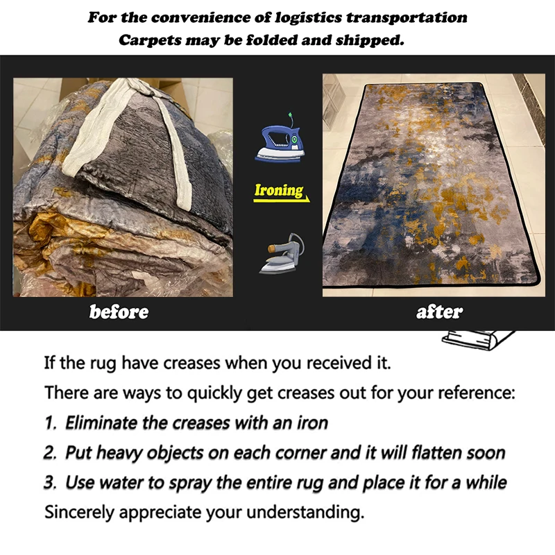 S1d2310c84a4b4be1bedb70d26d03be63v Luxury Carpets for living room 160x230 flannel Customizable soft rugs bedroom decor home alfombra Plush non-slip mat for kids Mallzona