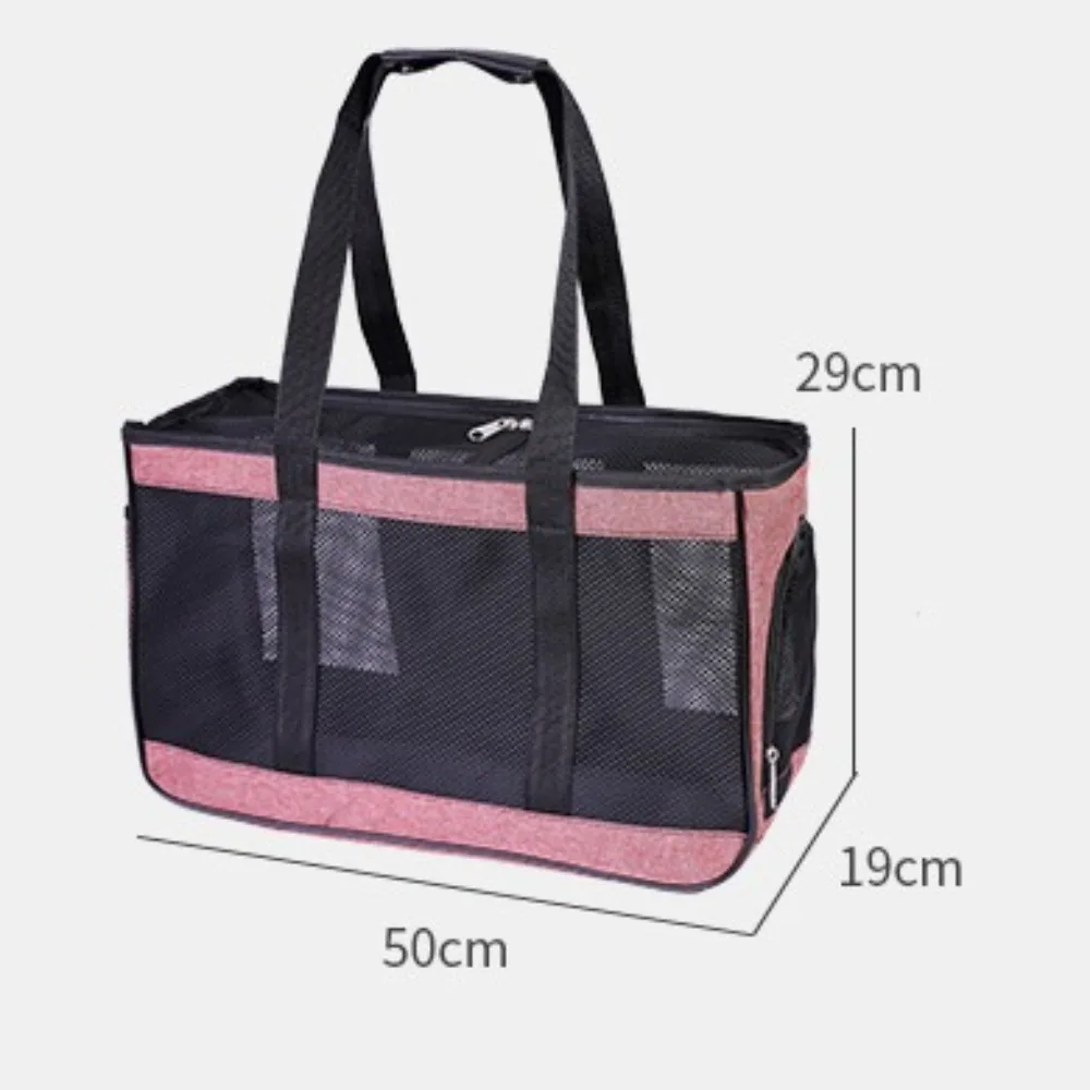 New Large Capacity Cat Carrier Handbag Breathable Portable Cat Transport Bag Durable Safety Pet Carrying Bag