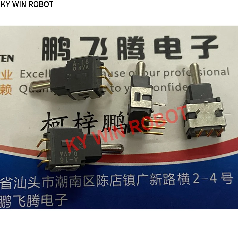 

1PCS Japan horizontal 5/3 foot 3 gear shaking head toggle switch A-18JH left and right double reset without lock toggle