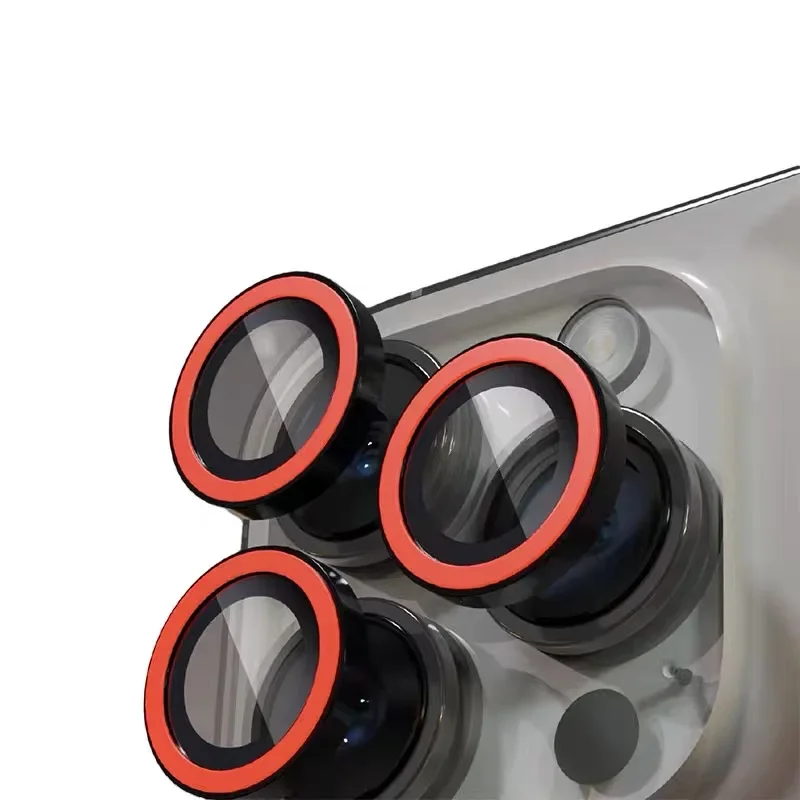 Luminous Full Cover Camera Lens Protector with Ceramic Rings
