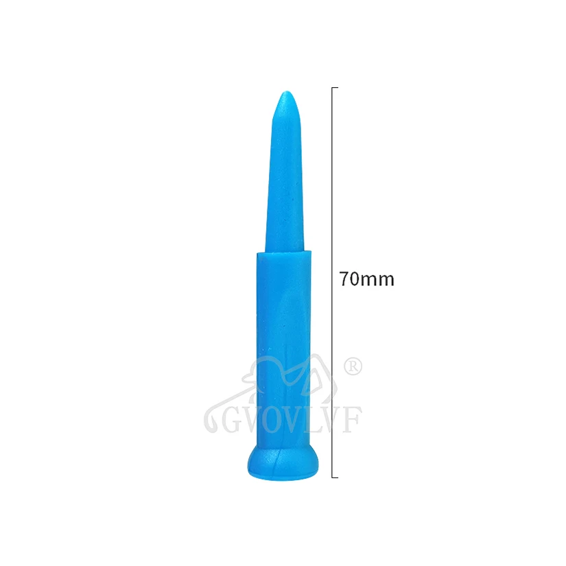 Plastic Limit Golf Tees 70mm Step Down Castle Height Control Golf Long Tees 30pcs/bag Golf Accessories Wholesale Random Color 2