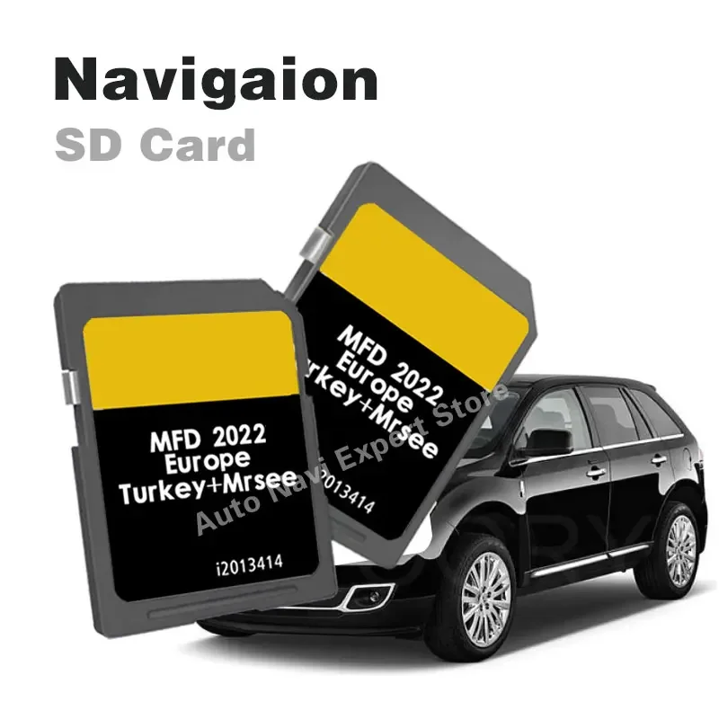 2022BrandNewGenuineforFordMFDSyncMapSatNavSDCardFiesta