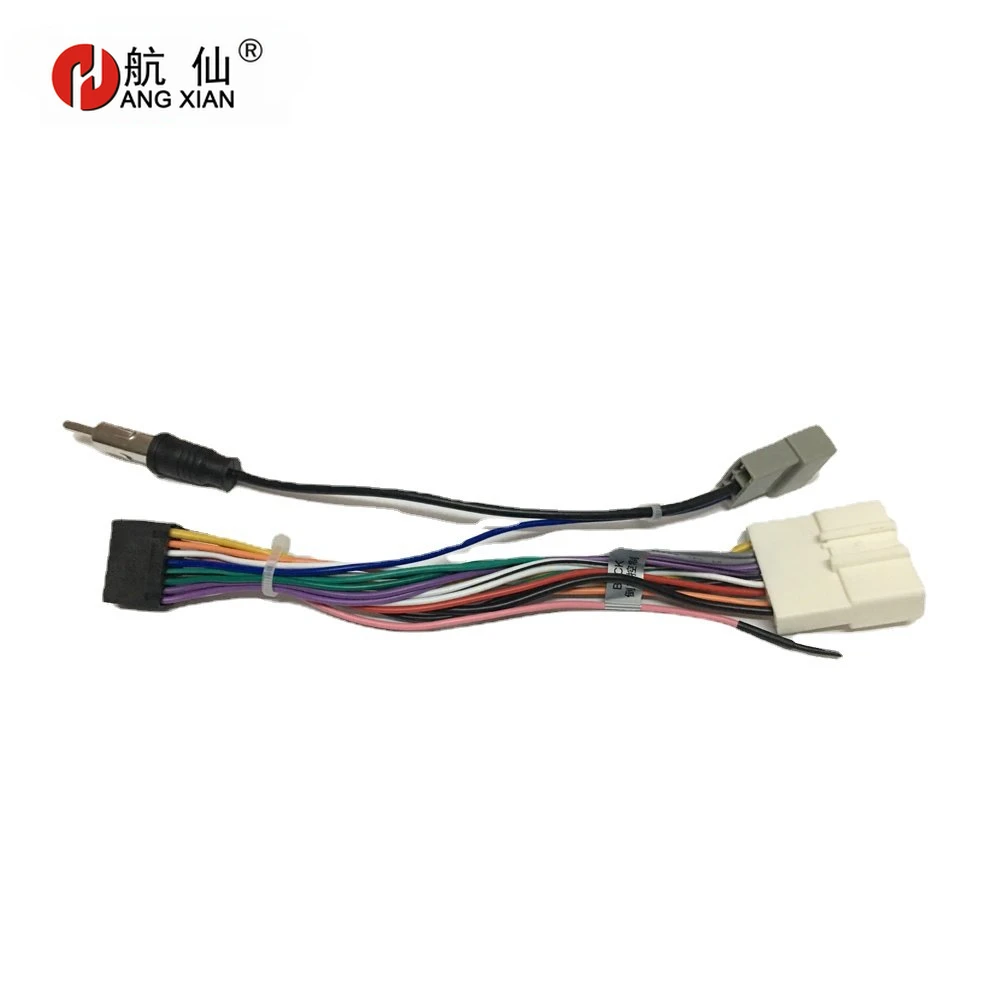 Car Stereo Plug Female ISO Radio Plug Power Adapter Wiring Harness Special For Nissan Tiida ISO harness power cable