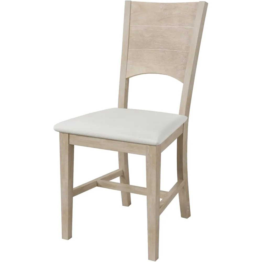 Modern 6-Piece Dining Table Set with White Faux Marble Top 6