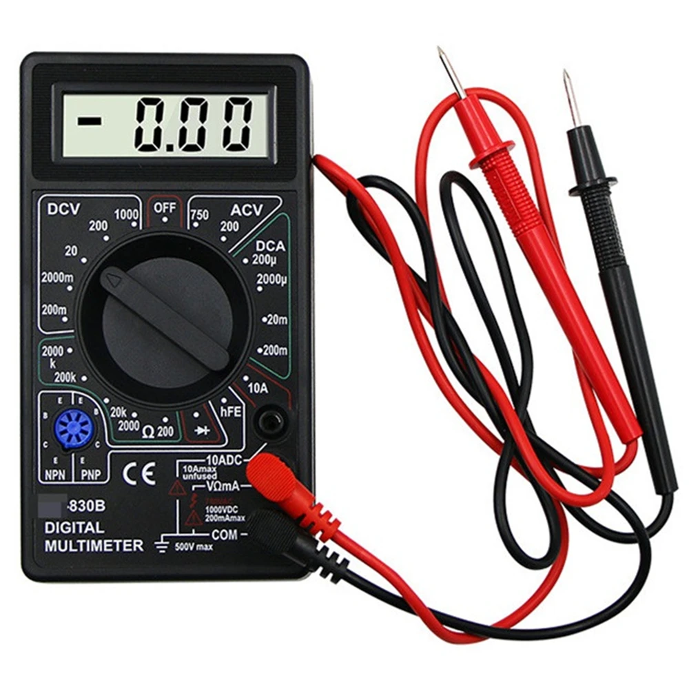 Digital Display Multimeter Handheld AC / DC Voltmeter Ammeter Ohm Resistance Diode Triode Tester Data Retention digital multimeter multimeter tester