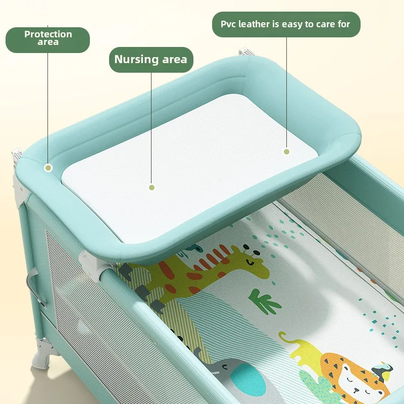 Diaper table for crib Massage treatment table Changing Soft and comfortable