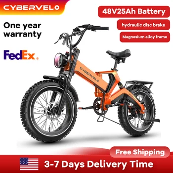 2000W Foldable Fat Tire Bike 1