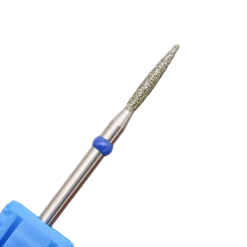 

L02110D 1 PCS 3/32" Diamond Burrs Drill Bit Nails Stainless Steel Cutter For Manicure Professional Remove Nail Gel Tools
