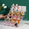 1pc Multi-Layer Cosmetics Organizer for Desktop,Transparent NailPolish Display Rack, Perfume and Lipstick Storage Shelf, ldeal f 4