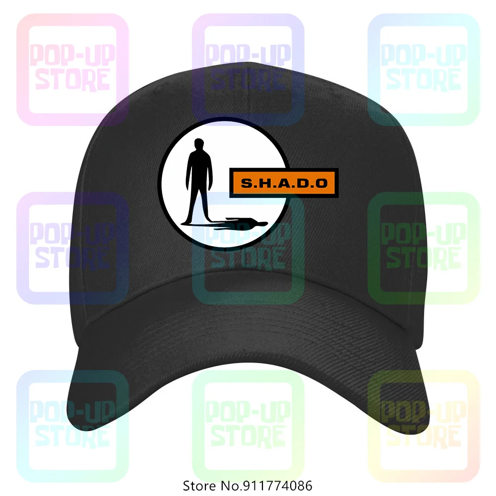 Shado Mens Retro Ufo Sci Fi Gerry Anderson Tv Show Cotton Truck Driver Caps Berretto Da Baseball Per Uomo E Donna