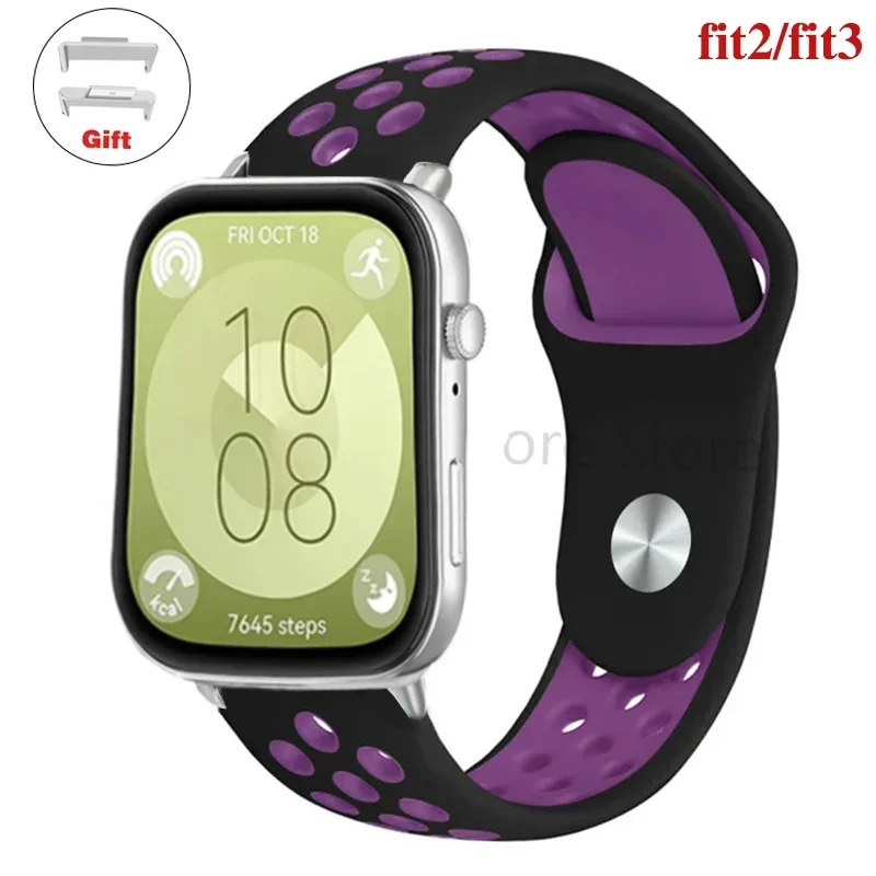 Breathable Silicone Sport Watchband - Vitality Collection