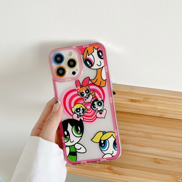 Cartoon Disney Mickey Minne Silicone Case For iPhone 13 12 11 Pro Max Mini X XR XS Max 7 8 6s Plus SE Shockproof Soft Cover