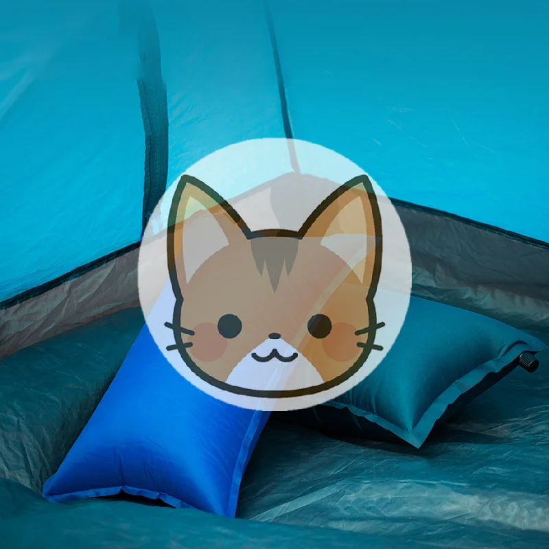 여행 및 관광 편안한 허리 베개 풍선형 허리 지지 베개 야외 베개 캠핑 수면 베..