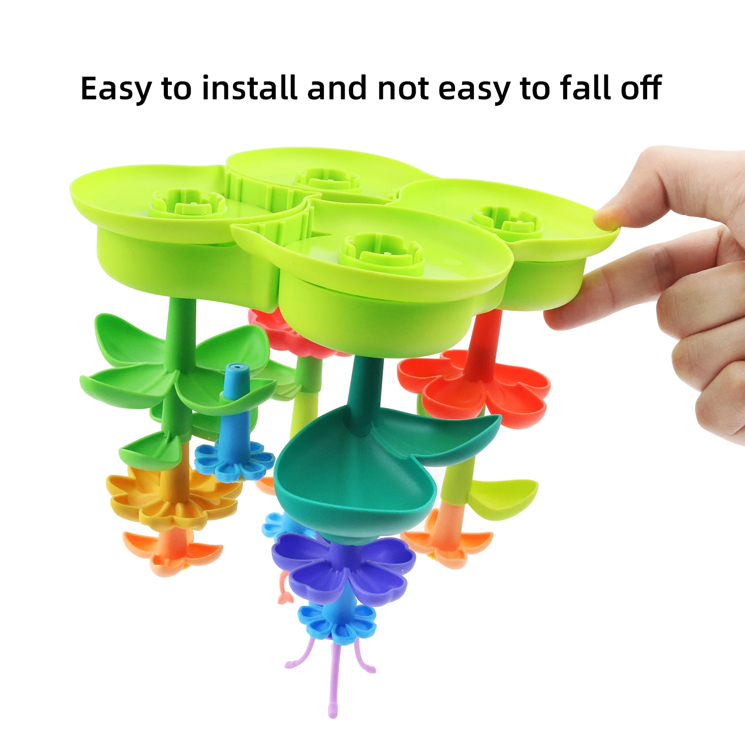 Children's building block puzzle toys, versatile garden large particle building blocks, early childhood education birthday gifts