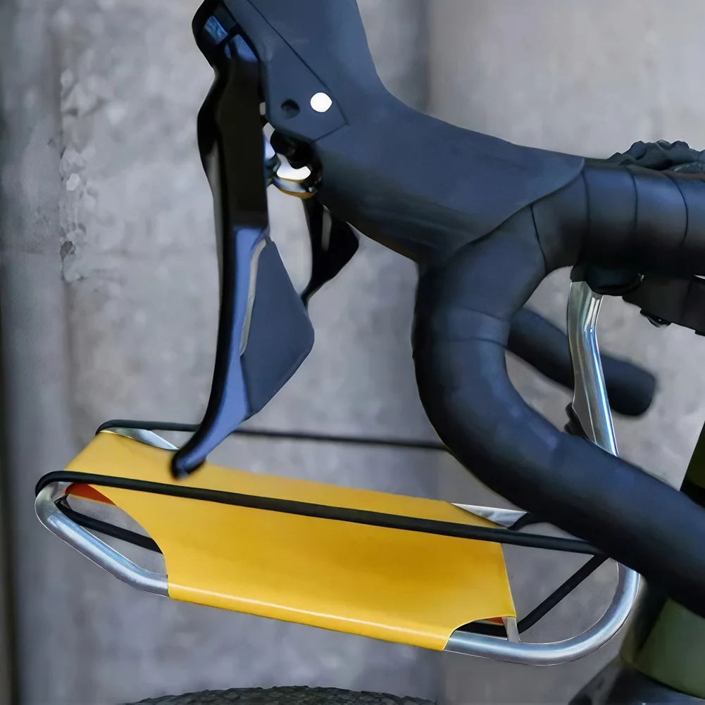 Metal Bike Basket Front Rack Carrier Luggage Shelf Bracket Detachable Front Rack Carrier MTB Bike Cargo Rack Bicycle Accessories