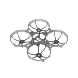 BETAFPV Meteor75 Pro Carbon Fiber Drone Frame for FPV Whoop DIY Projects (Transparent Gray)