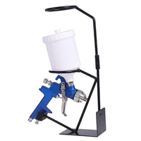 Car Paint Sprayer Stand Bracket Paper Funnel Rack Storage Rack Steel Spray Gun Accessories Spray Gun Holder Household 2